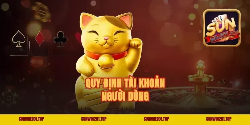 Quy định tài khoản người dùng