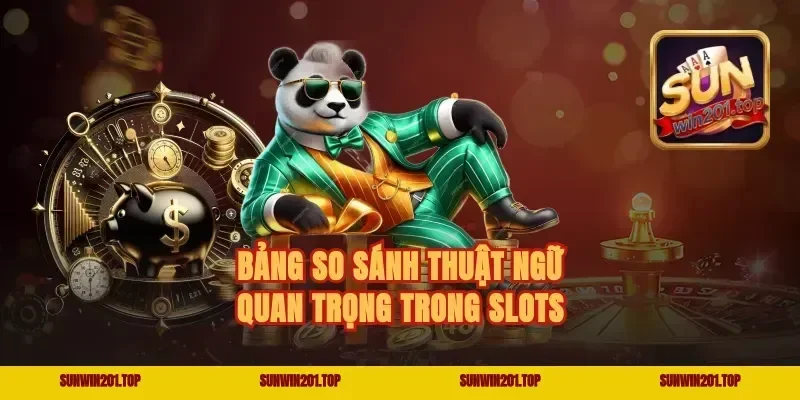 Bảng So Sánh Thuật Ngữ Quan Trọng Trong Slots