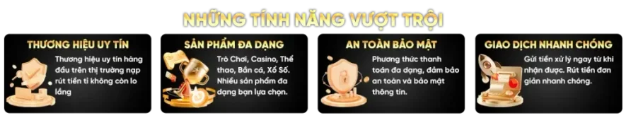 Sunwin 14 tính năng vượt trội sunwin